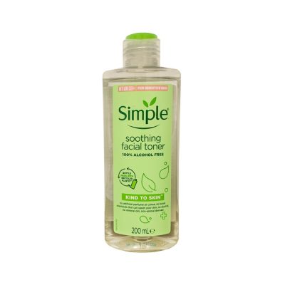 تونر آرامش بخش صورت سیمپل مدل Soothing Facial Toner مناسب انواع پوست