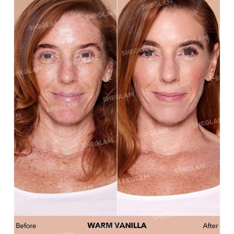 کرم پودر آبرسان رنگ Warm Vanilla شیگلم - تصویر 3
