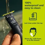 ماشین اصلاح صورت و بدن مدل One Blade فیلیپس - تصویر 3
