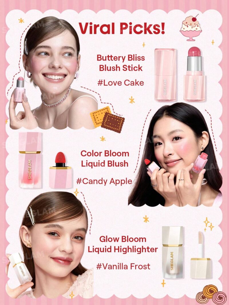 ست تقویمی سورپرایزی شیگلم Advent Calendar SHEGLAM - تصویر 4