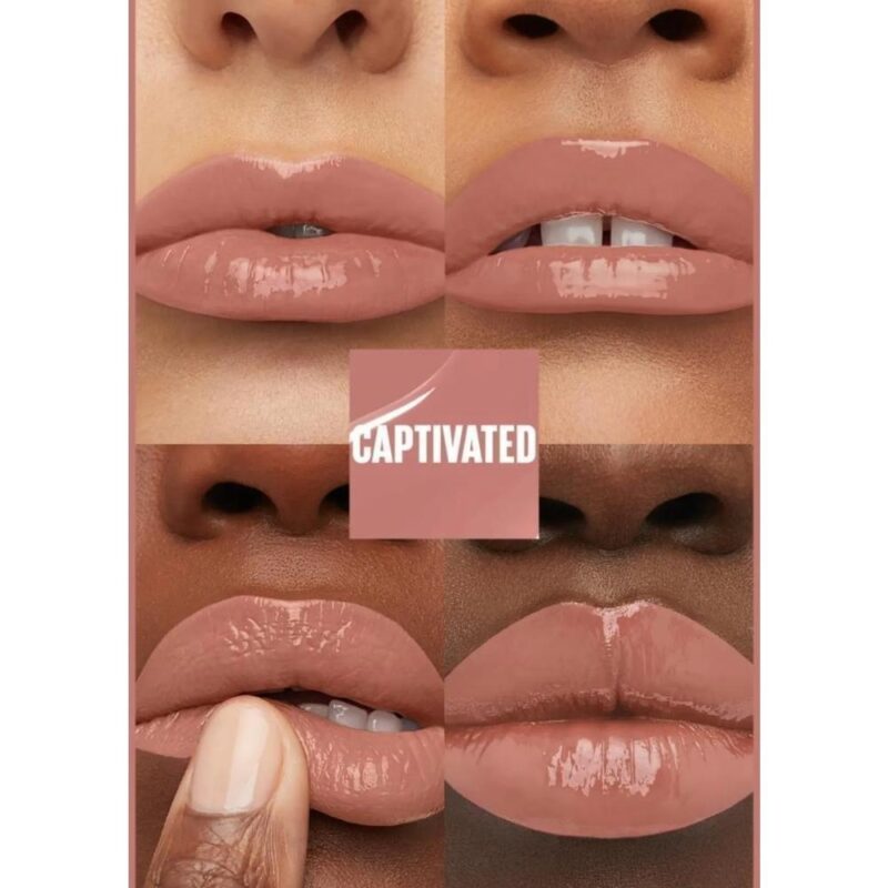 رژ لب مایع براق میبلین سوپر استی VINYL INK شماره 95 CAPTIVATED - تصویر 2