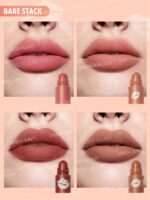 رژلب 4 در 1 شیگلم 4in-1lip-bare stack sheglam - تصویر 3