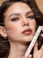 ریمل ضد آب دو سر شیگلم قهوه ای سری All-In-One مدل WATERPROOF Brygundy - تصویر 4