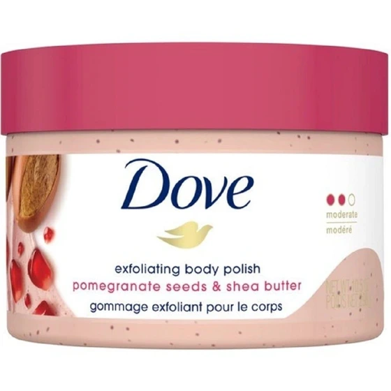 560x560 اسکراب پوست لایه بردار داو Dove مدل Pomegranate Seeds And Shea Butter - تصویر 1