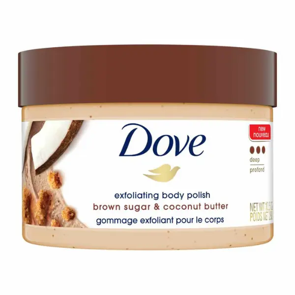 عکس-محصولات-53 اسکراب پوست لایه بردار داو Dove مدل Brown Sugar And Coconut Butter - تصویر 1
