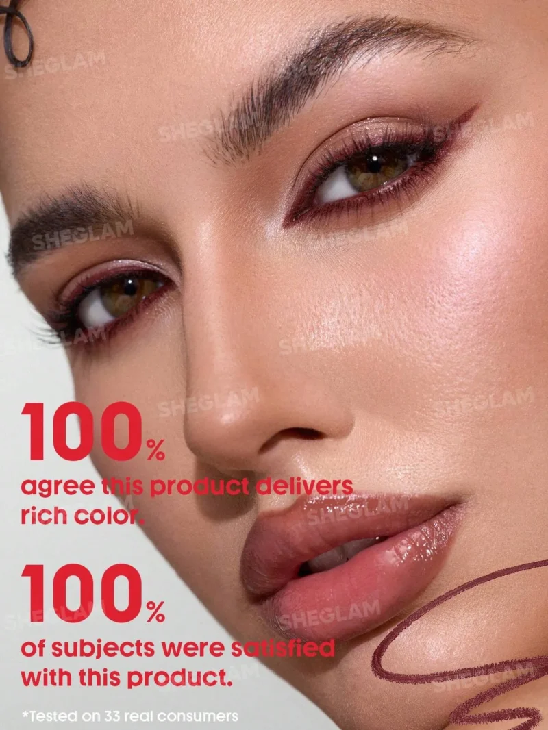 خط چشم ژلی شیگلم مدل Boldline Longwear رنگ زرشکی Burgundy - تصویر 2