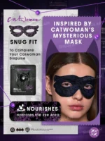 ماسک دور چشم آبرسان شیگلم مدل Cat Woman Midnight Veil بسته ده عددی - تصویر 3