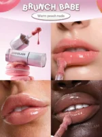 لیپ گلاس آینه ای مدل Glass Lock Air Gloss رنگ Brunch Babe - تصویر 2