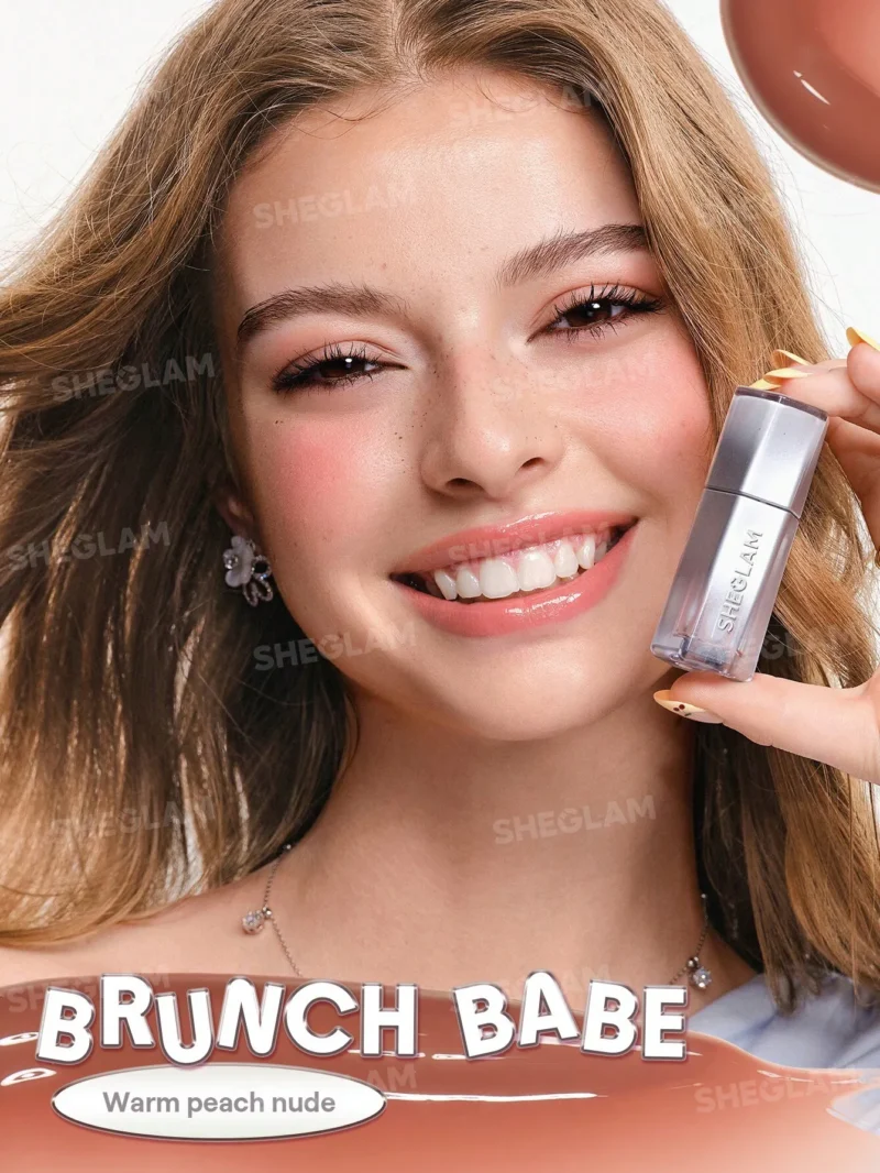 لیپ گلاس آینه ای مدل Glass Lock Air Gloss رنگ Brunch Babe - تصویر 3