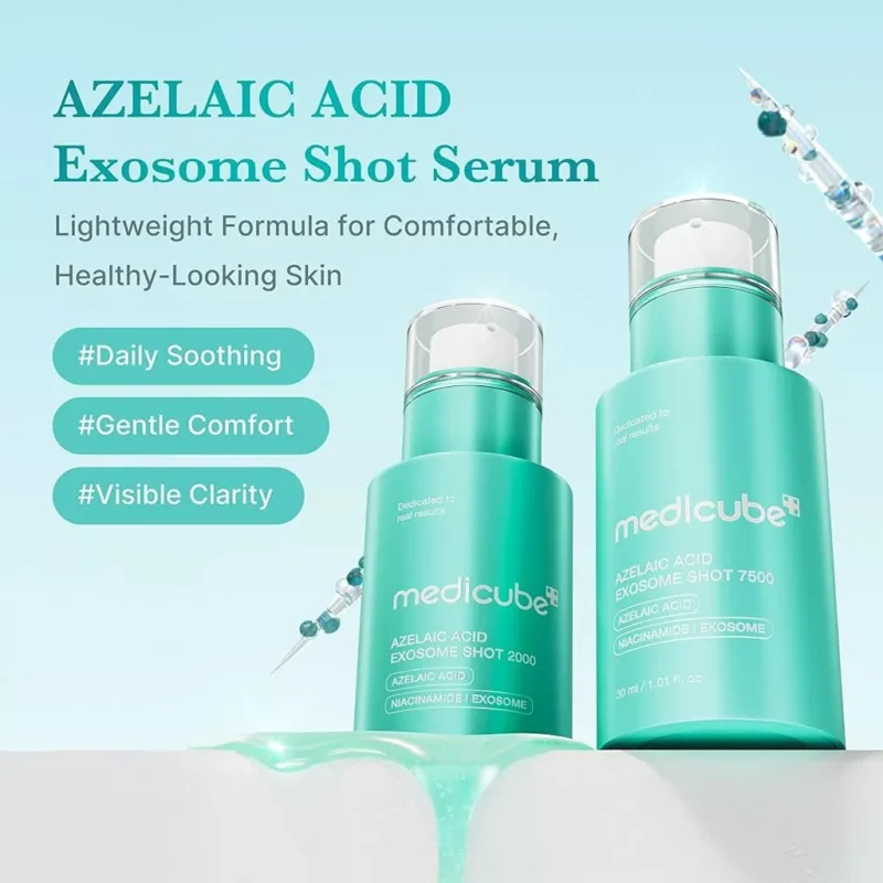 ویژگی های سرم آزلائیک اسید مدی کیوب اگزوزوم شات 7500