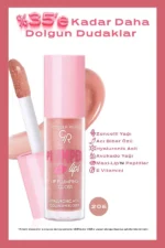 لیپ گلس حجم دهنده گلدن رز Golden Rose شماره 206 - تصویر 2