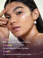 هایلایتر مایع کروم شیگلم رنگ Stardust - تصویر 5
