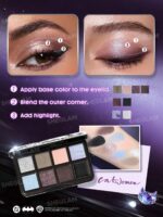 پالت سایه شیگلم رنگ CATWOMAN - تصویر 4