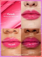 رژلب شاین شیگلم رنگ periodt - تصویر 2