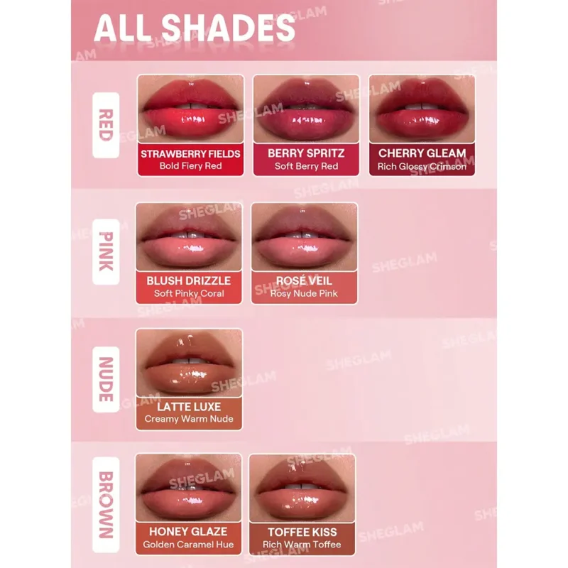 لیپ پلامپر حجم دهنده لب شیگلم مدل Bold Booster رنگ Rose Veil - تصویر 3