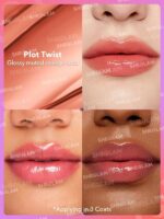 رژلب شاین شیگلم رنگ plot twist - تصویر 2
