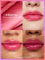 رژلب شاین شیگلم رنگ a bold plan - تصویر 2