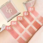 پالت رژ گونه پودری دوتایی گلدن رز Golden Rose مدل Iconic Duo رنگ Rose And Nude شماره 01 - تصویر 3
