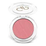 رژ گونه پودری گلدن رز مدل Powder Blush Soft And Silki رنگ Desire Pink شماره 17