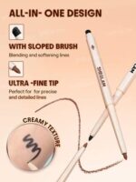 مداد چشم شیگلم مدل Gel Glide رنگ Brown - تصویر 5